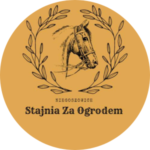 logo stajnia za ogrodem, dla których powstała strona www wykonana przez netografia.pl